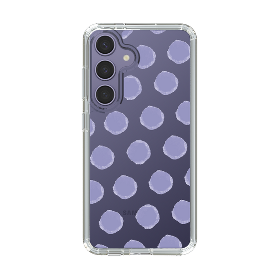 Slim Protection Case［ Original - Favorite Color Polka Dots - Purple ］