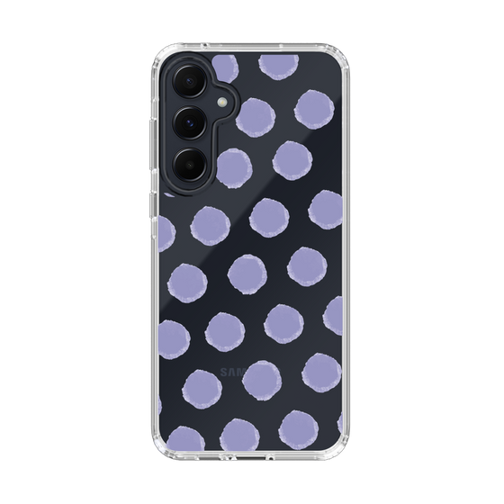 Slim Protection Case［ オリジナル - 推し色水玉 - Purple ］