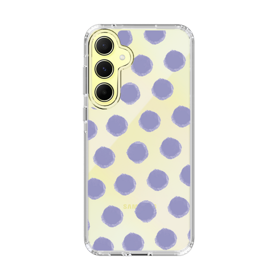 Slim Protection Case［ オリジナル - 推し色水玉 - Purple ］