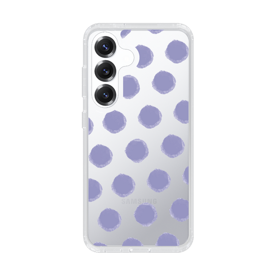 Slim Protection Case［ Original - Favorite Color Polka Dots - Purple ］