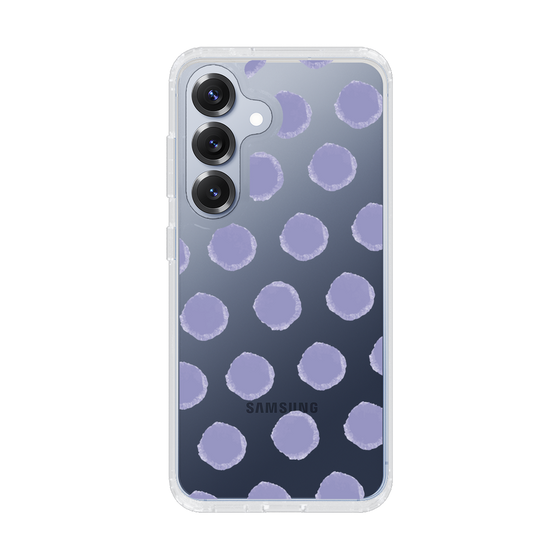 Slim Protection Case［ Original - Favorite Color Polka Dots - Purple ］