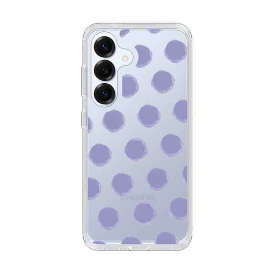 Slim Protection Case［ Original - Favorite Color Polka Dots - Purple ］