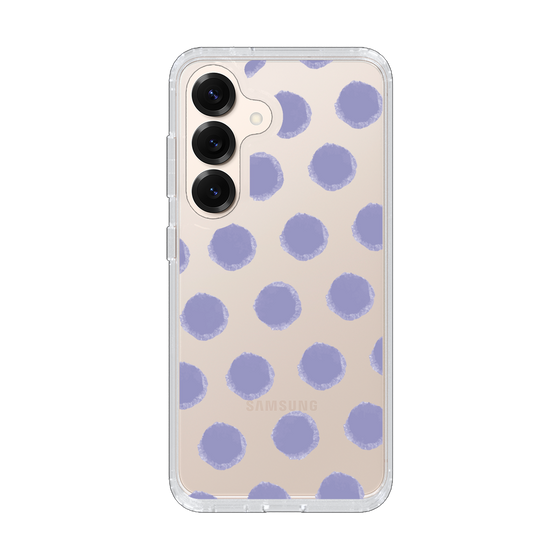 Slim Protection Case［ Original - Favorite Color Polka Dots - Purple ］