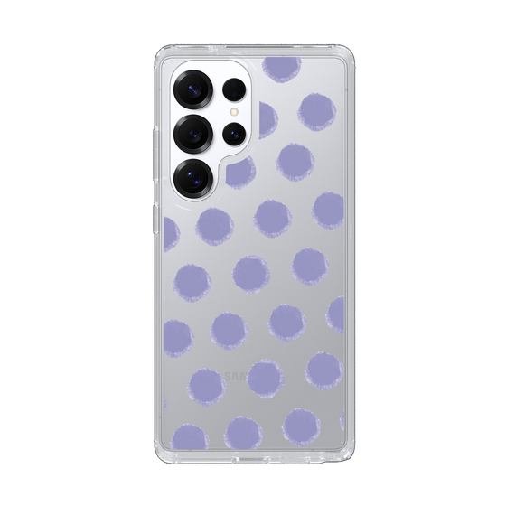 Slim Protection Case［ Original - Favorite Color Polka Dots - Purple ］