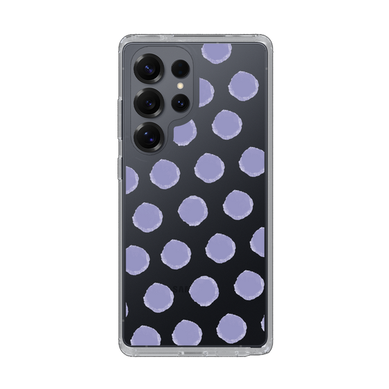 Slim Protection Case［ Original - Favorite Color Polka Dots - Purple ］