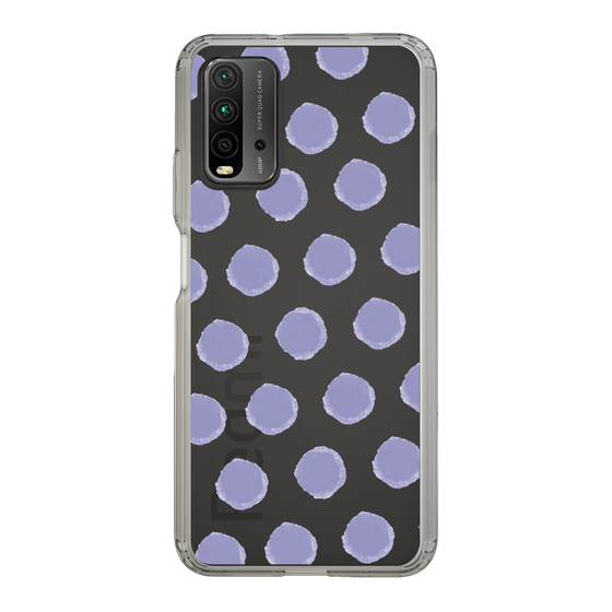 Slim Protection Case［ Original - Favorite Color Polka Dots - Purple ］