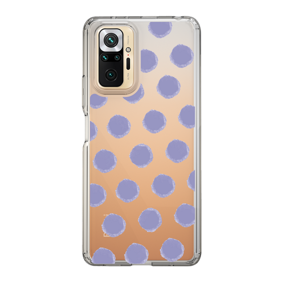 Slim Protection Case［ Original - Favorite Color Polka Dots - Purple ］