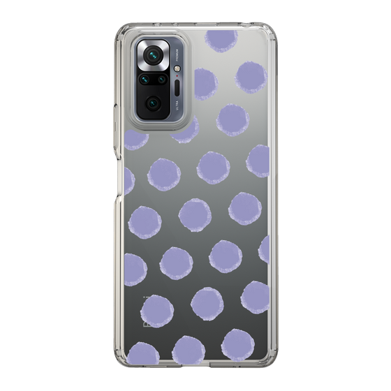 Slim Protection Case［ Original - Favorite Color Polka Dots - Purple ］