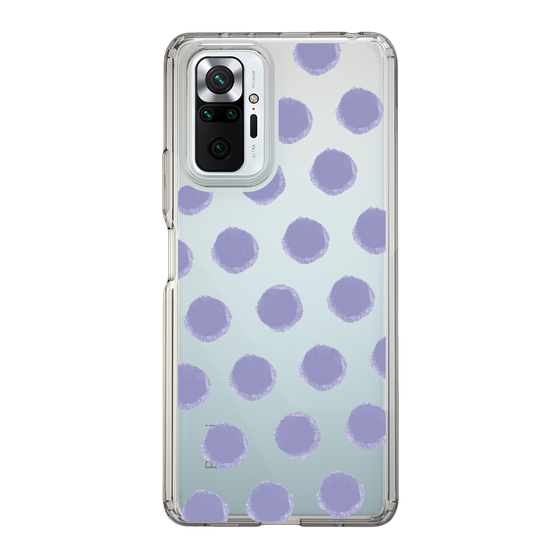 Slim Protection Case［ Original - Favorite Color Polka Dots - Purple ］