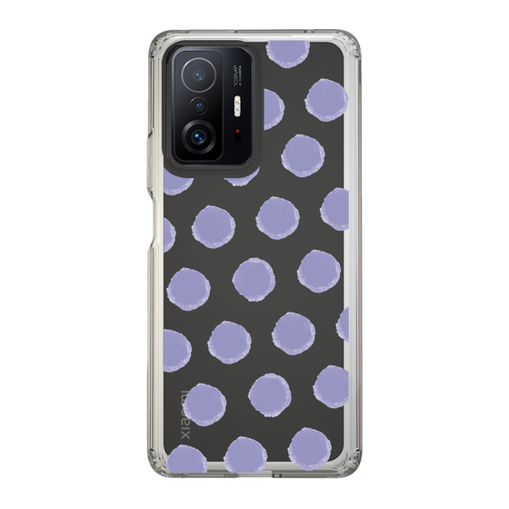 Slim Protection Case［ Original - Favorite Color Polka Dots - Purple ］