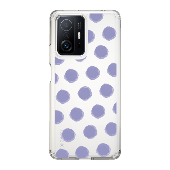 Slim Protection Case［ Original - Favorite Color Polka Dots - Purple ］