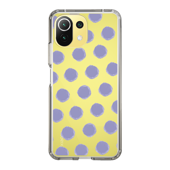 Slim Protection Case［ Original - Favorite Color Polka Dots - Purple ］