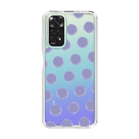 Slim Protection Case［ Original - Favorite Color Polka Dots - Purple ］