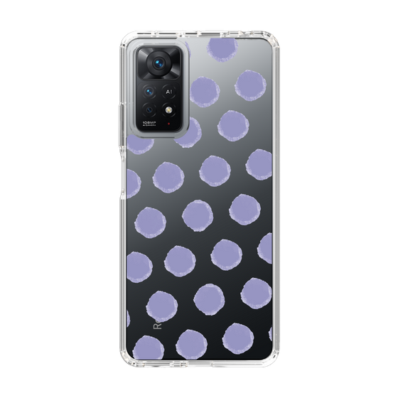 Slim Protection Case［ Original - Favorite Color Polka Dots - Purple ］