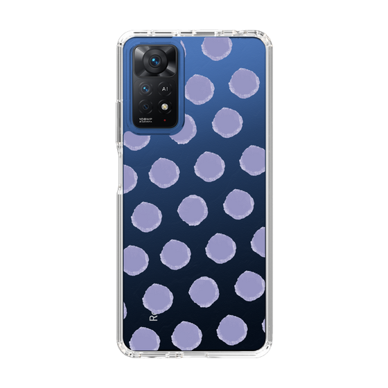 Slim Protection Case［ Original - Favorite Color Polka Dots - Purple ］
