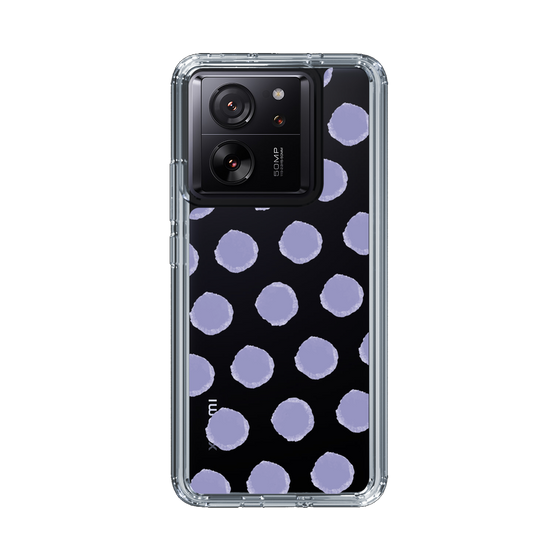 Slim Protection Case［ Original - Favorite Color Polka Dots - Purple ］