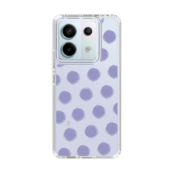 Slim Protection Case［ Original - Favorite Color Polka Dots - Purple ］