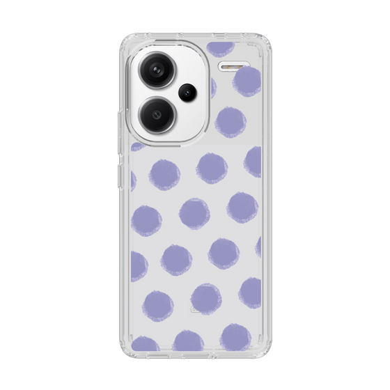 Slim Protection Case［ Original - Favorite Color Polka Dots - Purple ］