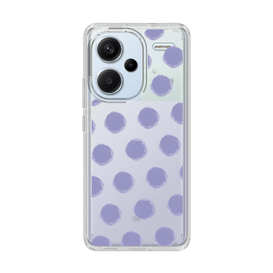 Slim Protection Case［ Original - Favorite Color Polka Dots - Purple ］