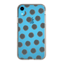 Slim Protection Case［ Original - Favorite Color Polka Dots - Black ］