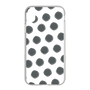 Slim Protection Case［ Original - Favorite Color Polka Dots - Black ］