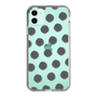 Slim Protection Case［ Original - Favorite Color Polka Dots - Black ］