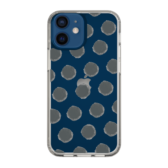 Slim Protection Case［ Original - Favorite Color Polka Dots - Black ］