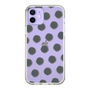 Slim Protection Case［ Original - Favorite Color Polka Dots - Black ］