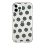 Slim Protection Case［ Original - Favorite Color Polka Dots - Black ］