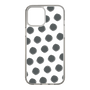 Slim Protection Case［ Original - Favorite Color Polka Dots - Black ］