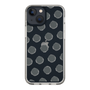 Slim Protection Case［ Original - Favorite Color Polka Dots - Black ］