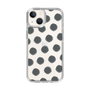 Slim Protection Case［ Original - Favorite Color Polka Dots - Black ］