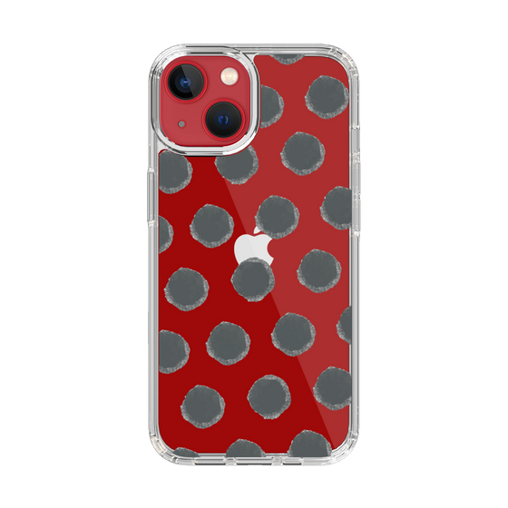 Slim Protection Case［ Original - Favorite Color Polka Dots - Black ］