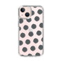 Slim Protection Case［ Original - Favorite Color Polka Dots - Black ］