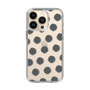 Slim Protection Case［ Original - Favorite Color Polka Dots - Black ］