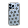 Slim Protection Case［ Original - Favorite Color Polka Dots - Black ］
