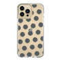 Slim Protection Case［ Original - Favorite Color Polka Dots - Black ］