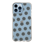 Slim Protection Case［ Original - Favorite Color Polka Dots - Black ］