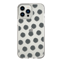 Slim Protection Case［ Original - Favorite Color Polka Dots - Black ］