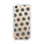 Slim Protection Case［ Original - Favorite Color Polka Dots - Black ］
