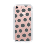 Slim Protection Case［ Original - Favorite Color Polka Dots - Black ］
