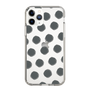 Slim Protection Case［ Original - Favorite Color Polka Dots - Black ］