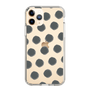 Slim Protection Case［ Original - Favorite Color Polka Dots - Black ］