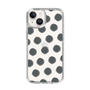 Slim Protection Case［ Original - Favorite Color Polka Dots - Black ］