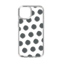 Slim Protection Case［ Original - Favorite Color Polka Dots - Black ］