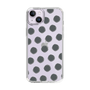 Slim Protection Case［ Original - Favorite Color Polka Dots - Black ］