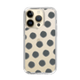 Slim Protection Case［ Original - Favorite Color Polka Dots - Black ］