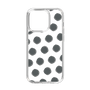 Slim Protection Case［ Original - Favorite Color Polka Dots - Black ］