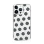 Slim Protection Case［ Original - Favorite Color Polka Dots - Black ］