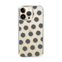 Slim Protection Case［ Original - Favorite Color Polka Dots - Black ］